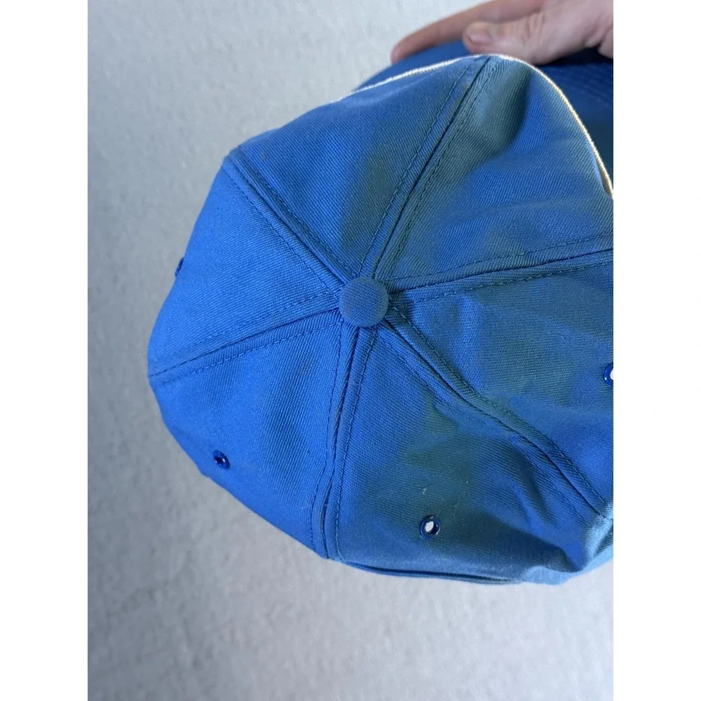 Vintage Dresser K-Products Hat Cap Snap Back Mens One Size Blue‎ Twill Patch